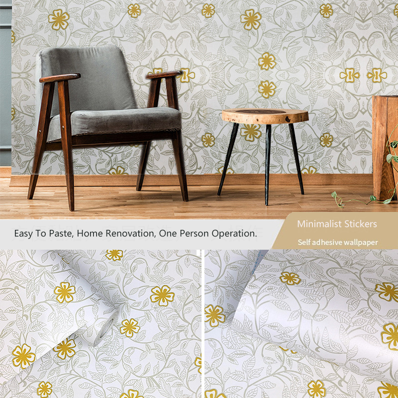 วอลล์เปเปอร์ Self-กาวกันน้ําสี - Background Film 3D บทวิจารณ์และราคา