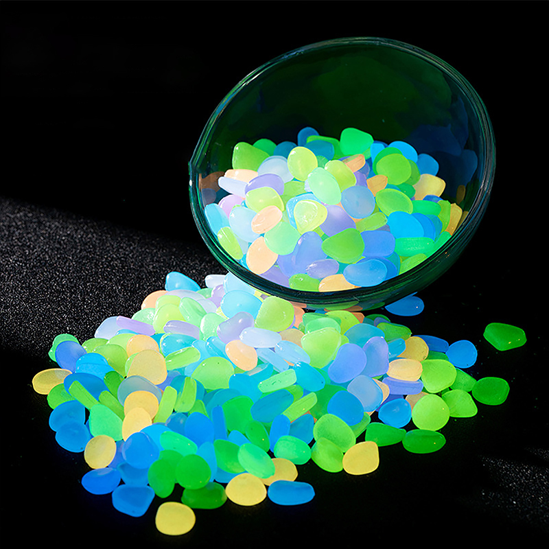●   100 ชิ้น หินเรืองแสงตกแต่ง - Aquarium Fish That Glow In The Dark บทวิจารณ์และราคา