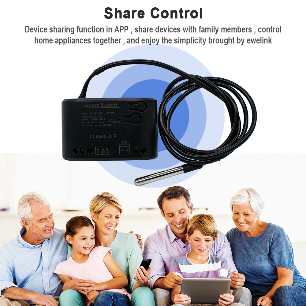 Tuya WiFi สมาร์ทเซ็นเซอร์อุณหภ - Aquarium Fish Bowl บทวิจารณ์และราคา