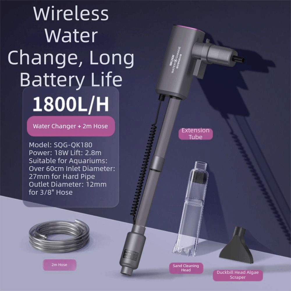 เครื่องดูดฝุ่นในตู้ปลาอัตโนมัต - Aquarium Fish Maintenance บทวิจารณ์และราคา